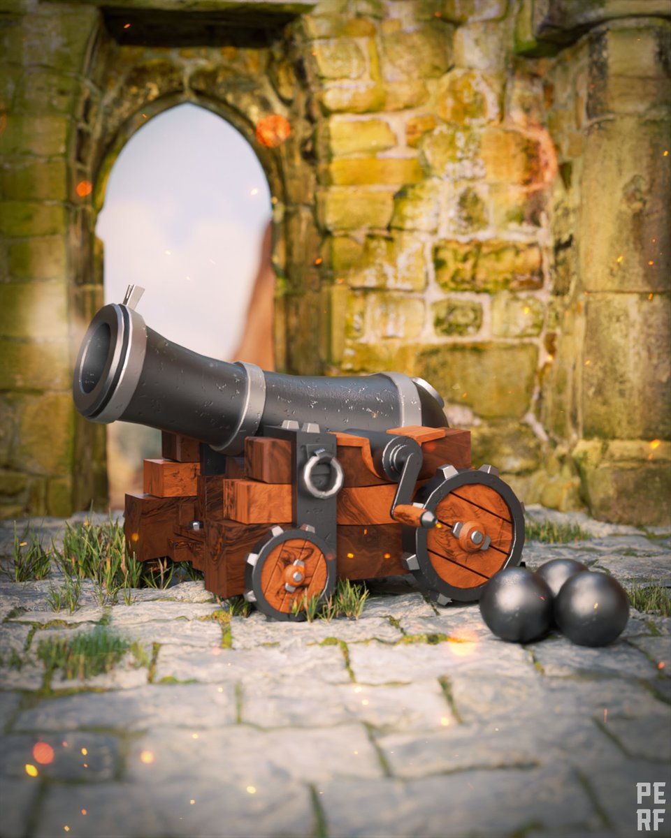 Perfecto_doart's tweet photo. Made a Stylised Cannon In Blender with the help of a Tutorial..

Thinking of making it into nft

This is just the modelling phase still gotta sculpt it in Zbrush and Texture it in Substance Painter...

#blender3d #blendercommunity #artstation #artstationhq #nftcollector #nft https://t.co/TaHCYym8Yo
