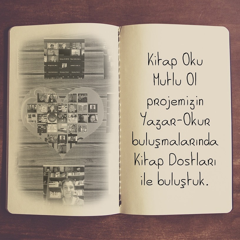 "Kitap Oku Mutlu Ol""Read Book be Hapyy"