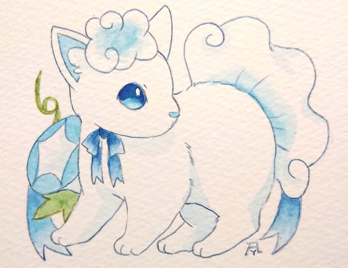 ロコンの日のtwitterイラスト作品