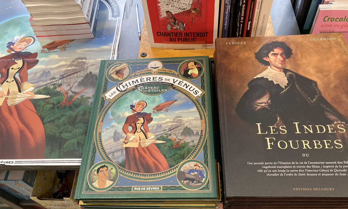 Alain Ayroles et Étienne Jung sont actuellement en dédicace à La planète Dessin !
17 rue Littré, Paris 6e, M° Montparnasse.