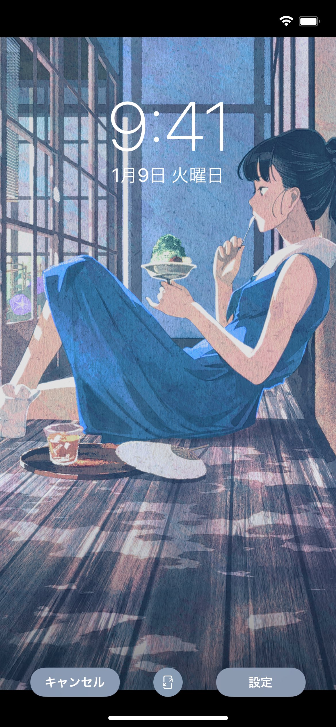 げみ 個展7月2日 待ち受けにすると夏を感じれる T Co Wpuug75zx1 Twitter