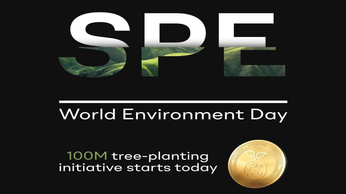#SavePlanetEarth is celebrating this #WorldEnvironmentDay by initiating the 100 Million tree-planting deal in Sri Lanka. $SPE is already making an impact globally, and this is just the beginning! Road to 1 Billion trees and beyond🌲🌏🚀🌙❤️

#BSC #Cryptocurrency #GlobalWarming