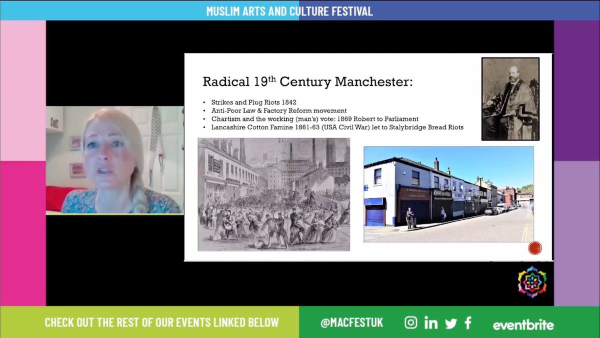 If you missed our first live Oldham <a href="/MACFESTUK/">Muslim Arts & Culture Festival</a> video event, don't worry! 

It is available on VOD, here: facebook.com/21126108285447… 

Enjoy an interesting talk between <a href="/chrislongden/">Chris Longden</a> and <a href="/shamim1/">Dr Shamim Miah</a> about #RobertReschid and hidden figures in history. #SpreadHoneyNotHate #OldhamMACFEST