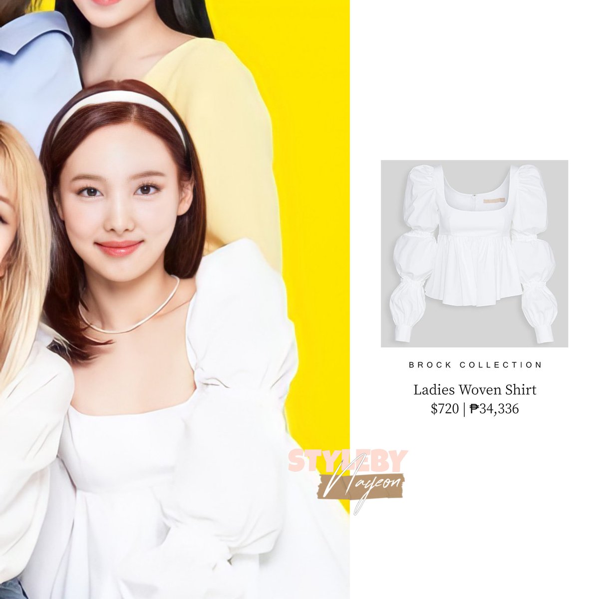 stylebynayeon's tweet photo. Nayeon
210603 • TWICE x Lemona
Thanks to @/jendeukestyle 💕
- #brockcollection
@JYPETWICE
@JYPETWICE_JAPAN
#TWICE #트와이스 #임나연 #나연 #NAYEON https://t.co/m0iG0wr73V