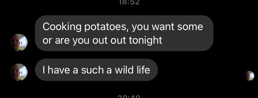 JosephGDowling's tweet photo. My dad is more self aware than yours https://t.co/QueUZsrRt4