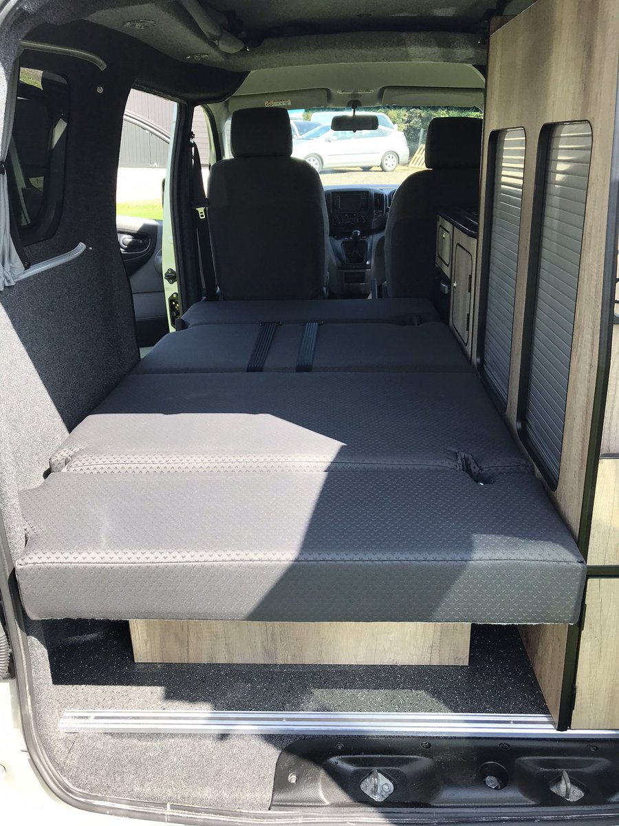 MMLConversions's tweet photo. Nissan NV200 completed and ready to go #drivelodge #smartbeds #nv200campervan https://t.co/MOPVkkxOWR
