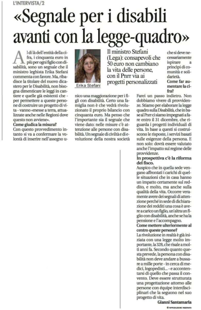 comitatoAUT365's tweet photo. Ecco che forse qualcosa si (s) muove! Verso una legge-quadro sulla #disabilita. Ne sentiamo l’esigenza. #autismo #MinistroDisabilita #diritti #AutismParent #Autismmanager #autismawareness https://t.co/NR4glNDHMj