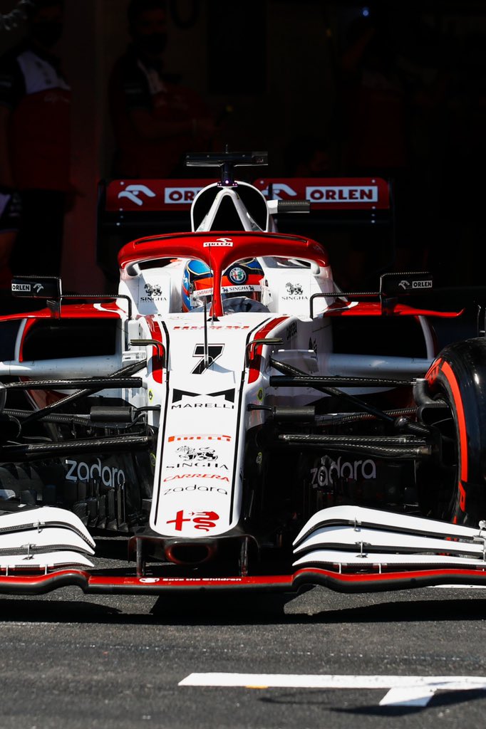 Good job from Kimi, moving up to Q2 👌🏻 

#AzerbaijanGP