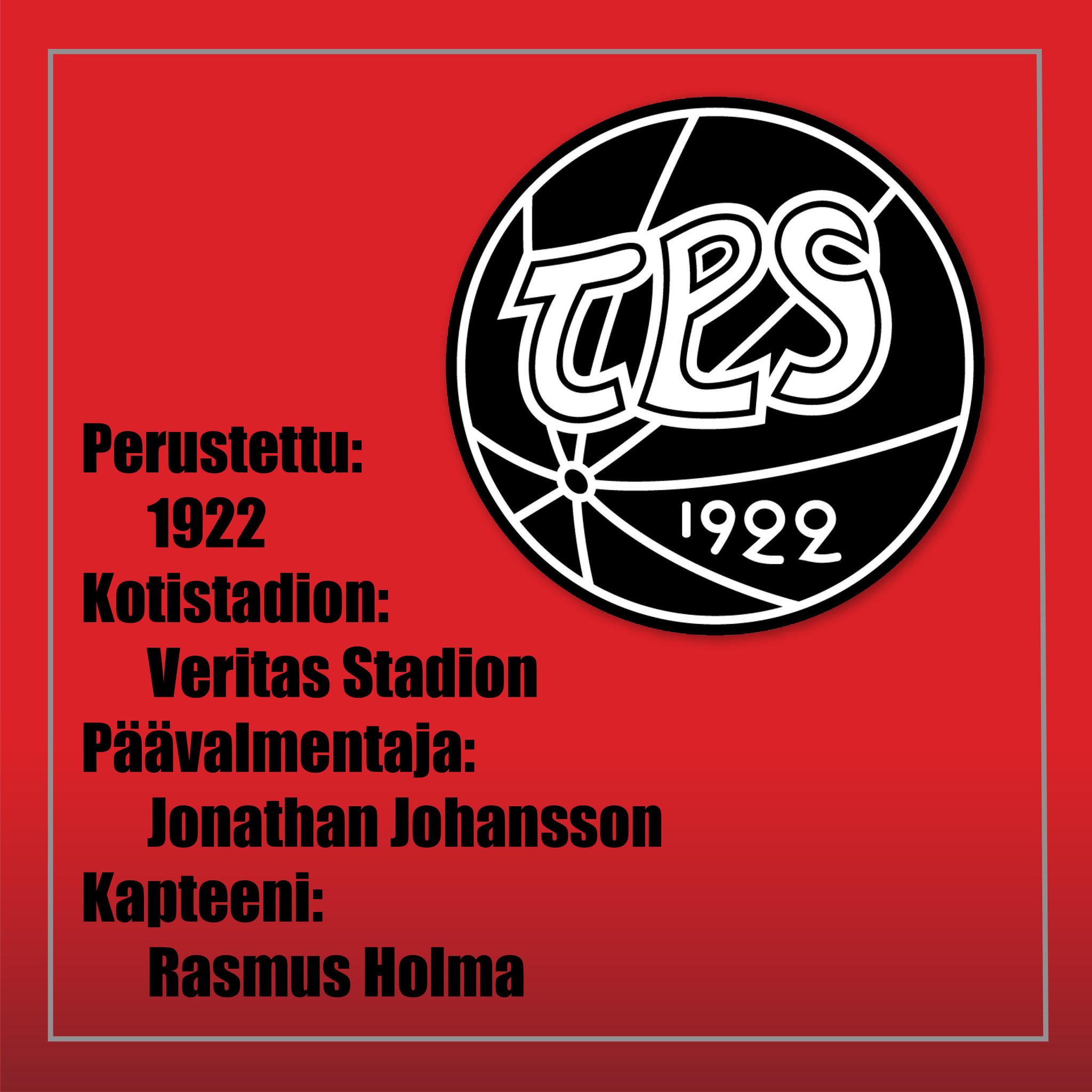 Lauantain Isantajoukkueena Tps