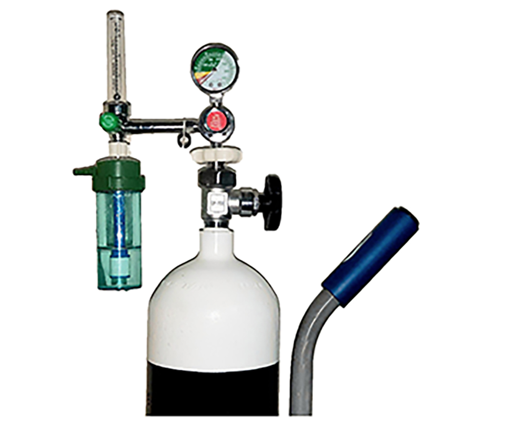 Oxygen tank for home use