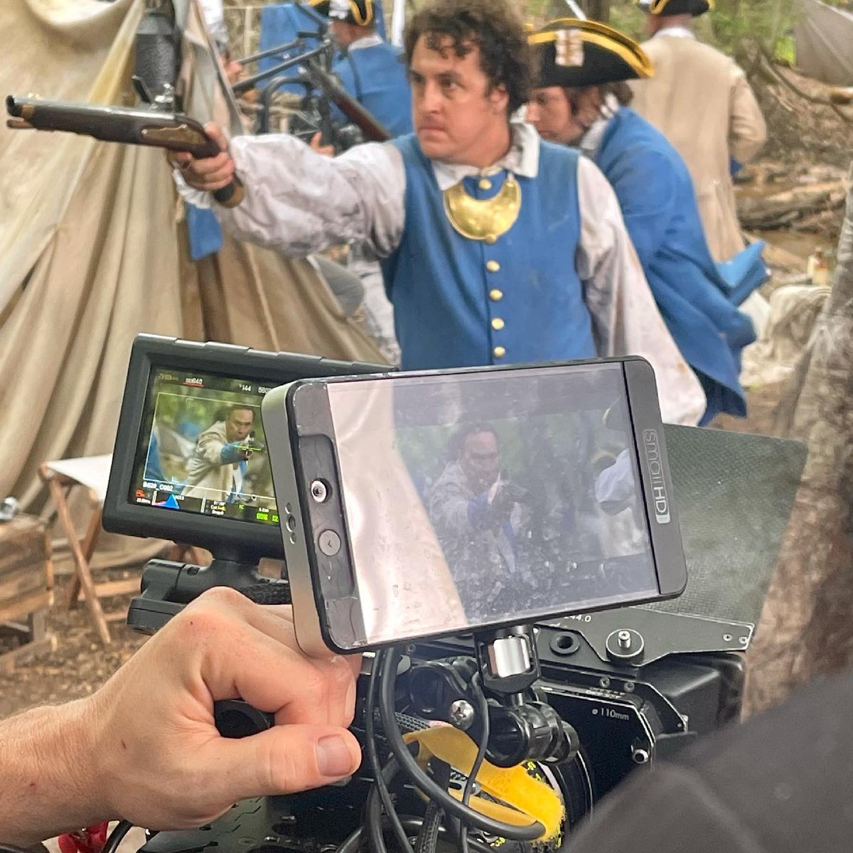 TheJordanRoss's tweet photo. Having so much fun playing a bad guy for a change! #WashingtonsArmor https://t.co/c53oJeIeBx