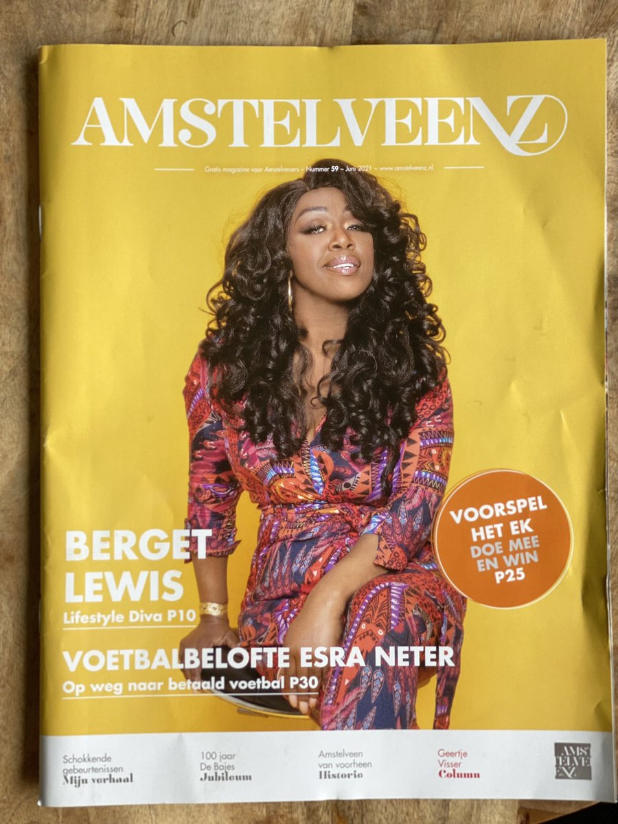 Super tof mijn interview in het <a href="/Amstelveenz/">AMSTELVEENZ</a> Magazine 
over mijn voetbalddromen 🔥 “Voetbaltalent Esra Neter droomt van een WK”⚽️ WAT IS JOUW SPORTDROOM?!
<a href="/AjaxVrouwen/">Ajax Vrouwen</a> <a href="/FCBfemeni/">FC Barcelona Femení</a> <a href="/oranjevrouwen/">OranjeLeeuwinnen</a> <a href="/KNVB/">KNVB</a> <a href="/OnsOranje/">OnsOranje</a> @PureEnergieEV <a href="/Voetbalshop/">Voetbalshop.nl</a> <a href="/vtbl/">VTBL ⚽</a> <a href="/VoetbalPrimeur/">VoetbalPrimeur</a> <a href="/VI_nl/">Voetbal International</a> #EK #WK
