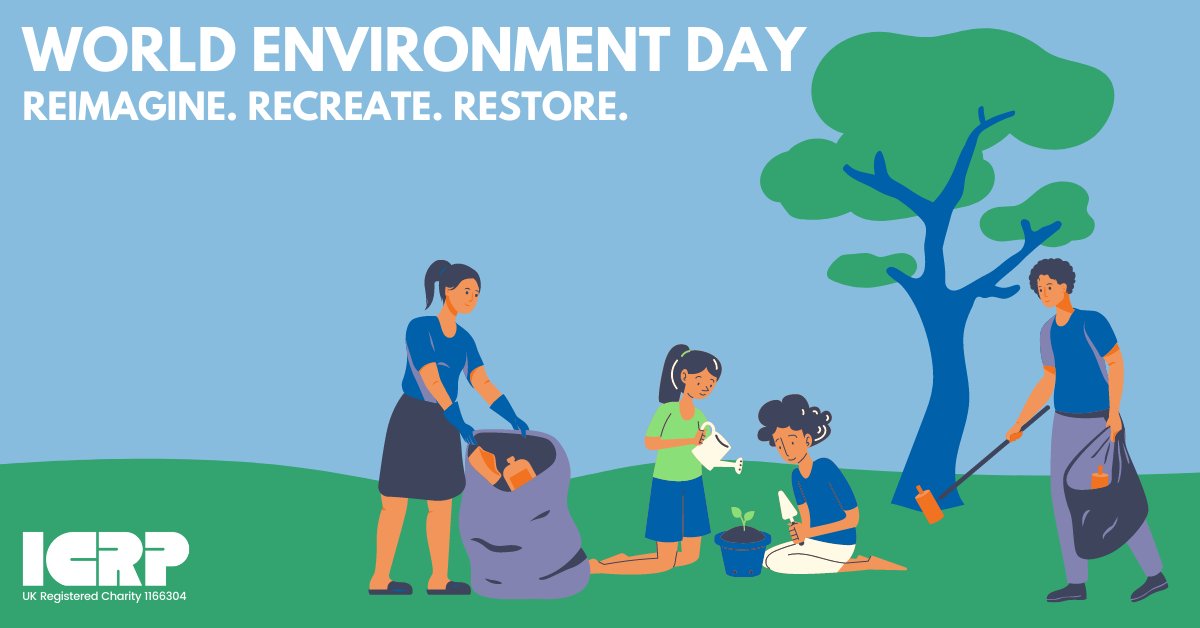 ICRP's tweet photo. At #ICRP, we are playing an active role in #GenerationResoration.
We're committed to protecting our #ecosystems and #environment from the effects of ionising #radiation.
On #WorldEnvironmentDay, the proof is in the pudding. Our most recent work: https://t.co/AclAOwB06R https://t.co/Pk5nixGdV3
