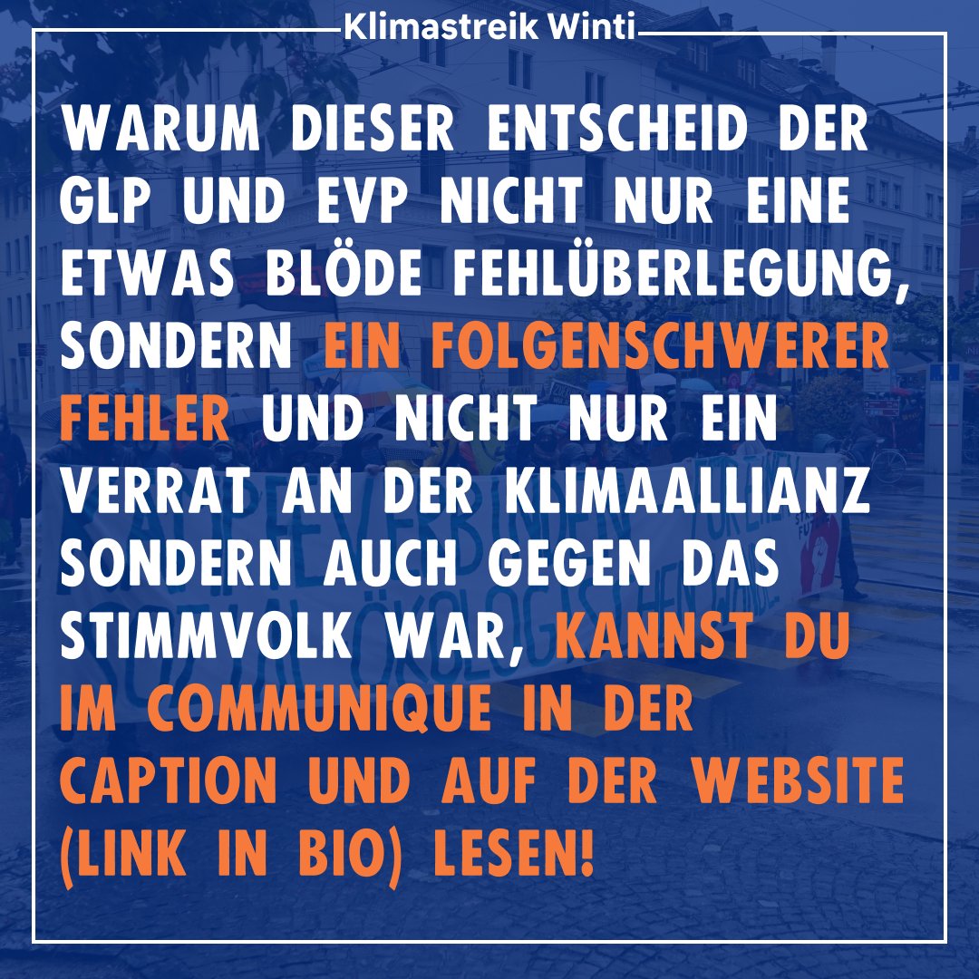 Klimastreik Winterthur (@klimastreikw) on Twitter photo 