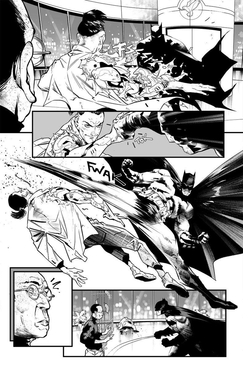 Well, the thing is.. I LOVE doing comic books. #BATMAN ! 