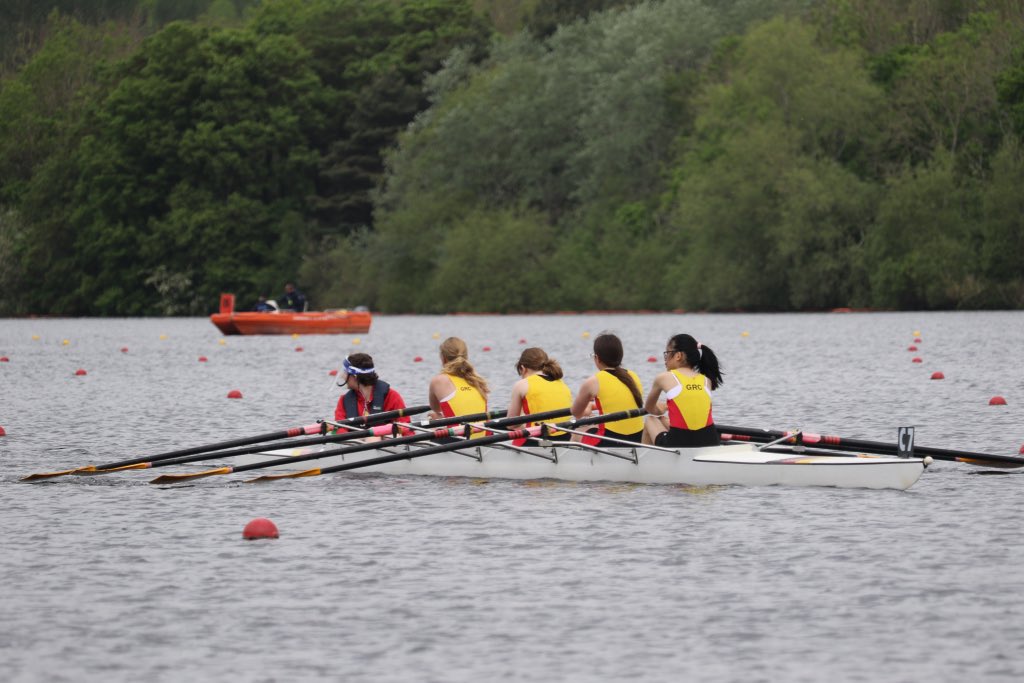 ScottishRowing's tweet photo. We’re getting ready for a fantastic afternoon of racing here at the Junior Summer Regatta ☀️

Remember to keep following the COVID secure event measures whilst on site. 

#CompetitionIsBack #JSR2021 #JuniorRowing https://t.co/fbCnx4pBsC