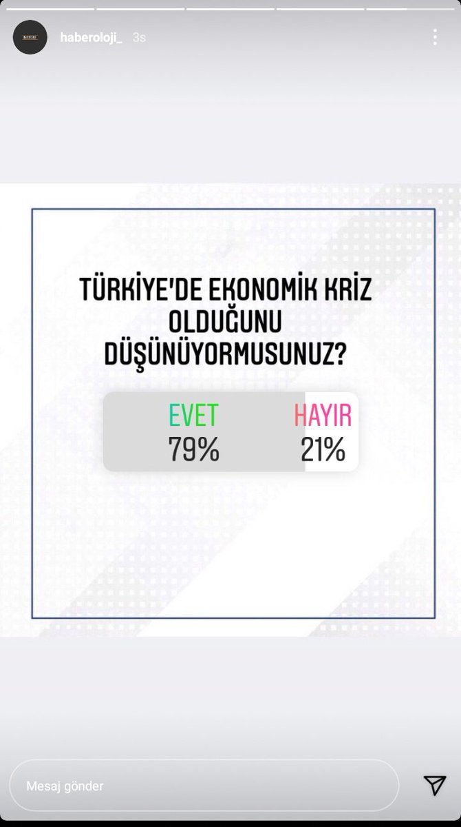 Nealakyanii's tweet photo. %79 ekonomik kriz oluğunu söyleyip hala cumhur ittifakını destekleyenler var...
Şaka gibi ama güldürmüyor
#HalkGitDiyecek #ZKusağıKuelYutmaz #BeyanımdırAkpyeOyVermedim https://t.co/OmlttcZ7Ym