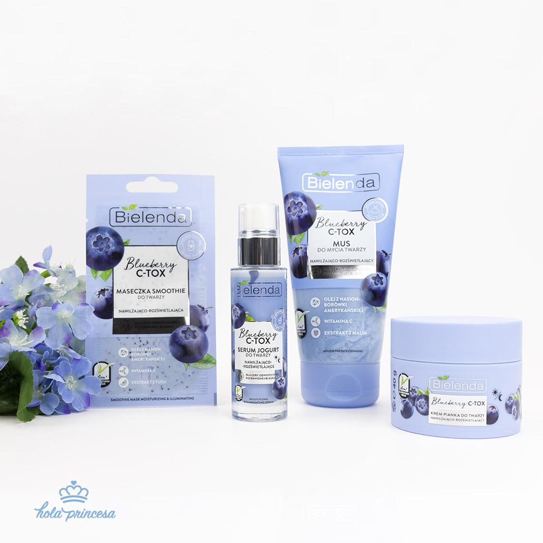 💙 Nos encanta la gama de #BlueBerry de #Bielenda porque es especial para pieles secas y apagadas 🔋 Le da un chute de energía a la piel para lucir más luminosa durante el verano 🌟holaprincesa.es 🔍 "Blueberry" 👑