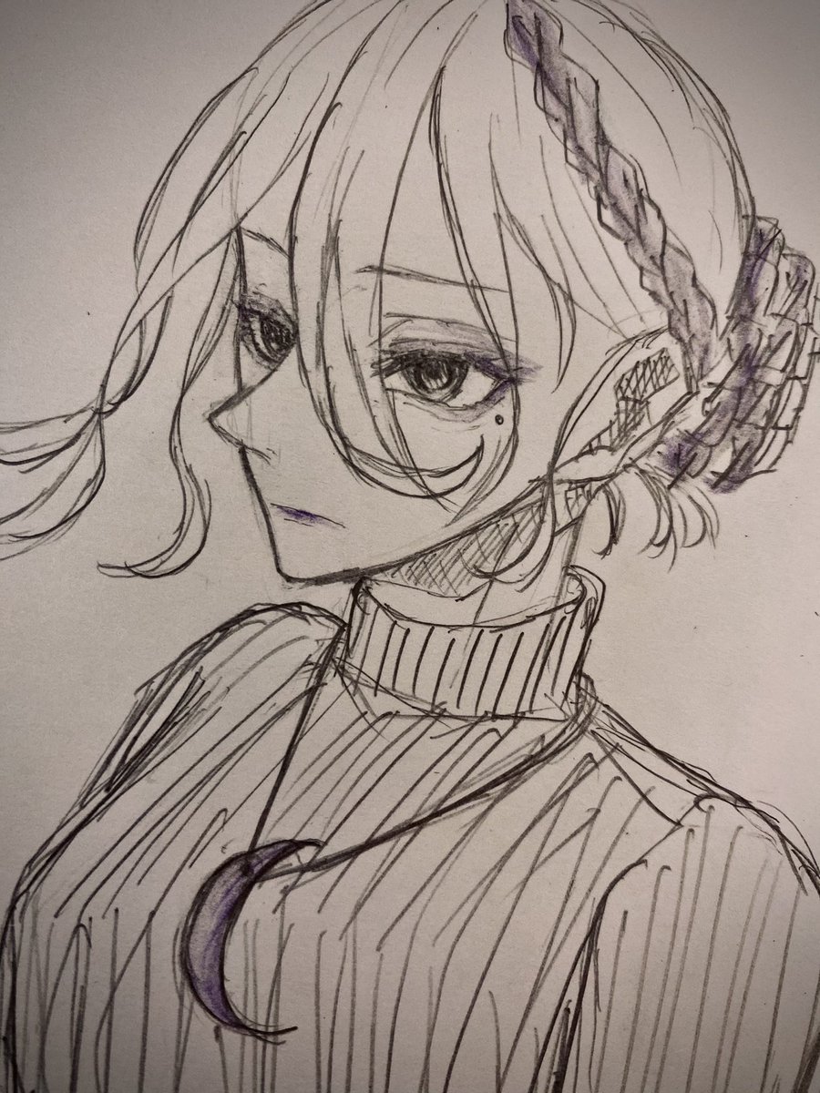 冷 V Twitter どーん 創作イラスト クール イラスト すき 女の子 オリキャラ 落書き 漫画家志望 女の子イラスト 創作女子