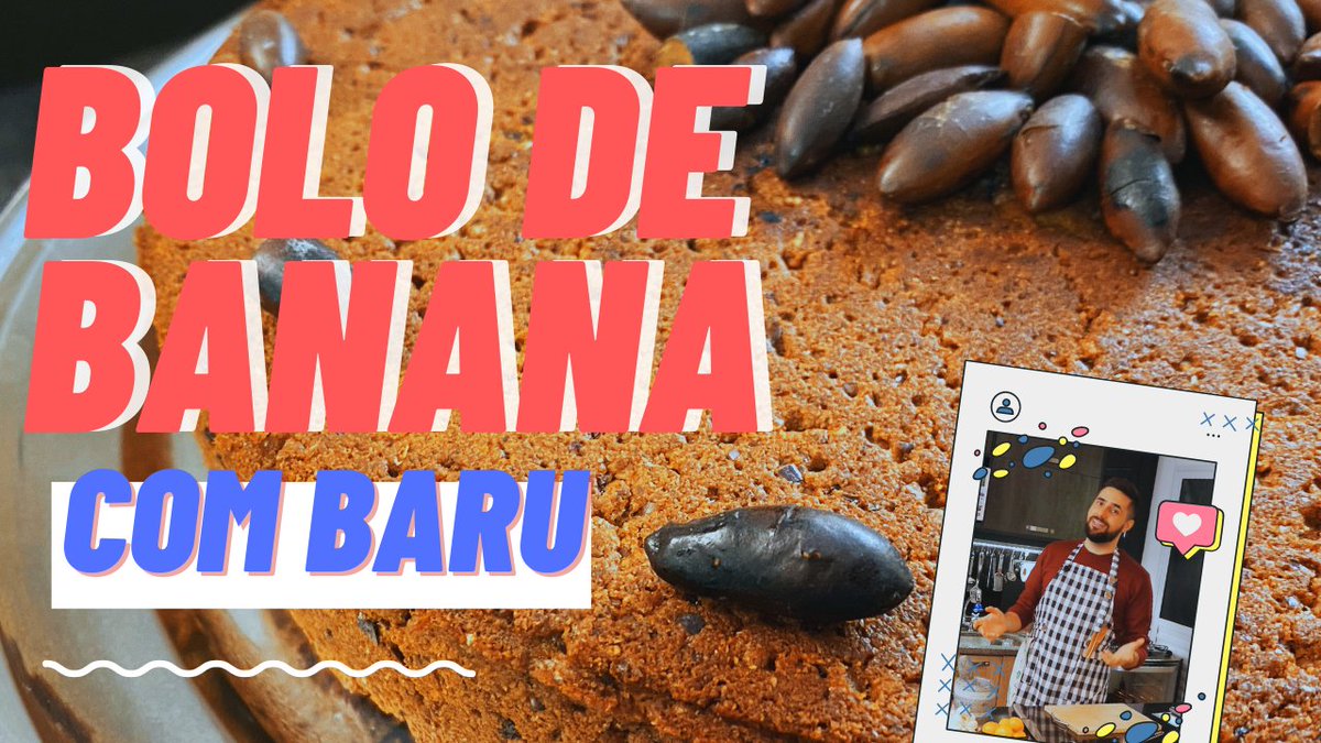 climaxbra's tweet photo. Que tal um bolo de banana com castanha de baru?
Aprenda a fazer um delicioso bolo e de quebra ainda conheça uma super iniciativa de produção sustentável de alimentos! 😍
O terceiro episódio do Chef Cris está no ar: https://t.co/n3UIdrBlmF
#receitas #ChefCris #ComidaDoCerrado https://t.co/Tdx0kiwrV7