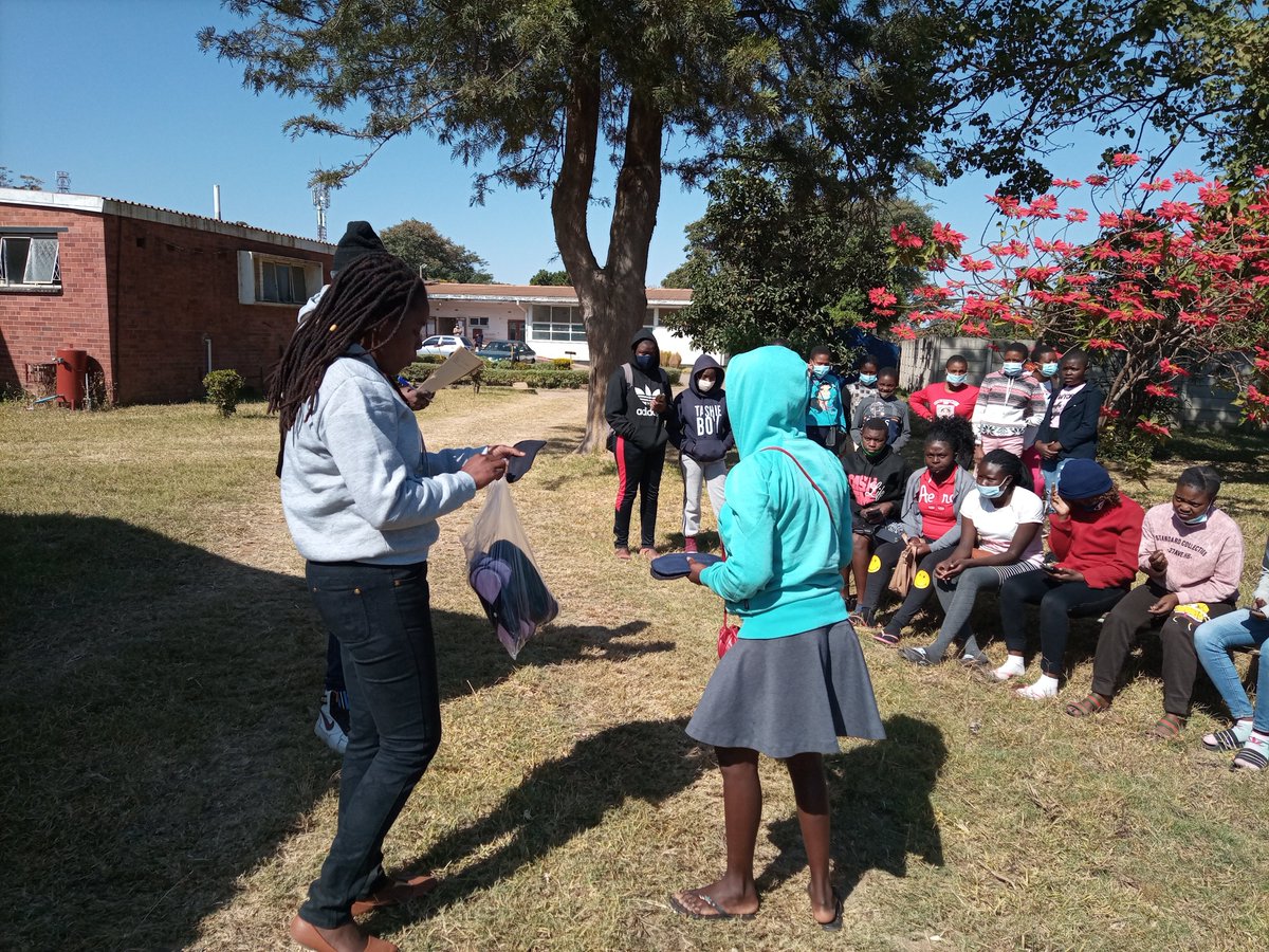 #DayWellSpent: Distributed reusable sanitary pads to young women in Harare. Special thanks to <a href="/PadUp6/">Pad_Up</a> for a generous donation of sanitary pads.

#endperiodpoverty 
#SRHR4All

@SanitaryZ 
<a href="/MHDay28May/">MenstrualHygieneDay</a> 
<a href="/MinofWomenZim/">Ministry of Women Affairs Zimbabwe</a> 
<a href="/dapp_zimbabwe/">Development Aid from People to People Zimbabwe</a> 
<a href="/YetTrust/">#Youth4SDGs</a> 
<a href="/ZYWNP/">ZYWNP</a> 
<a href="/UNFPA_Zimbabwe/">UNFPA Zimbabwe</a>