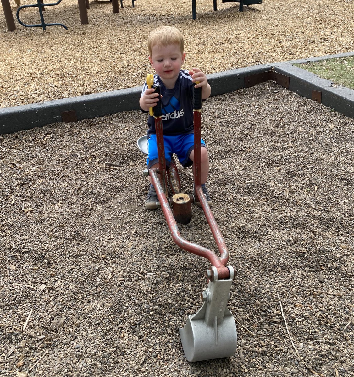 Bosch family camp out.