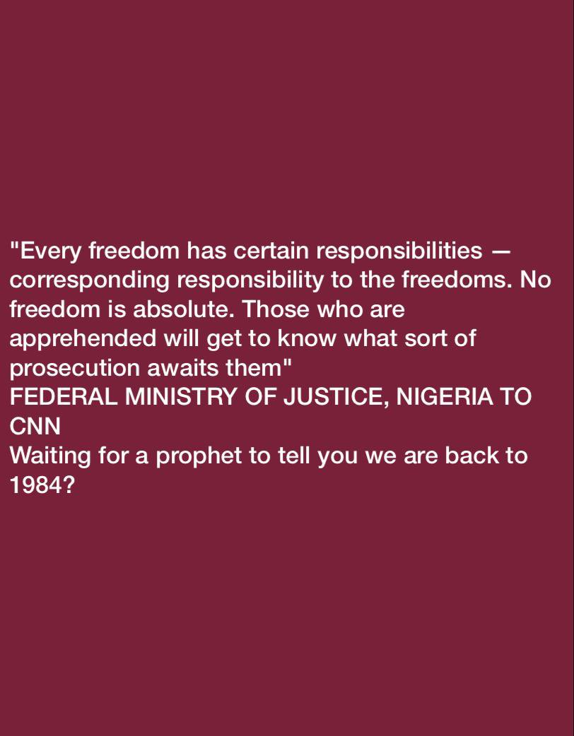 sowore's tweet image. #Buharimustgo #June12protest We appreciate those who’ve reached out asking to provide food &amp;amp; water to protesters in Lagos &amp;amp; Abuja. @InibeheEffiong has indicated that  lawyers are on standby to provide legal services. I saw somewhere that some others will provide medical services!