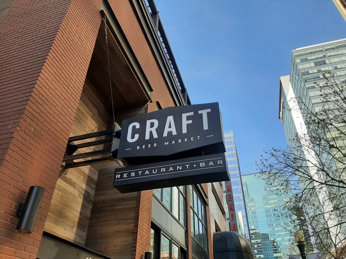 signaramaEDM's tweet photo. Peep the new flex face signs we produced and installed for @CRAFTbeeryeg! Can't wait to come check it out and enjoy an adult beverage! #flexface #exteriorsignage #custom #supportlocalbusinesses #yegsmallbusiness #yegsignshop #branding #advertising https://t.co/skawdL1GQO