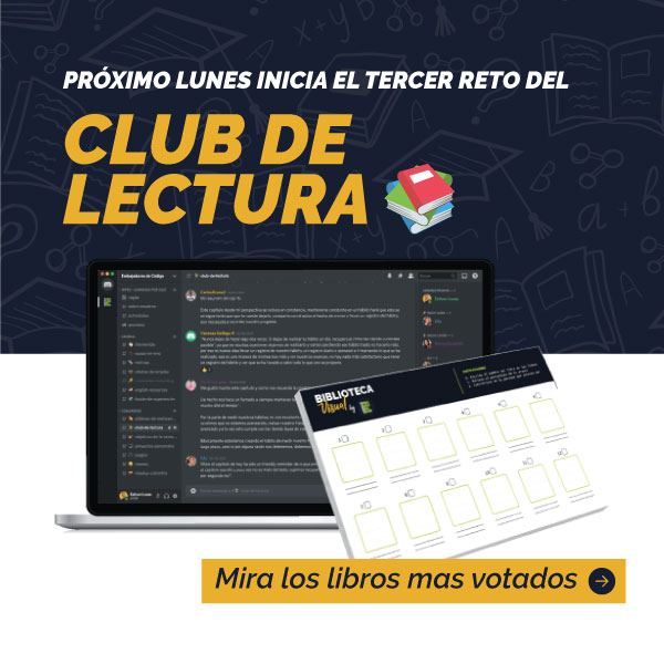 cod_programador's tweet image. Hey Devs, estamos a 2 días de iniciar nuestro próximo reto del 📚 CLUB DE LECTURA de la comunidad y estos son los libros más votados:
-
¿Quieres sumarte al reto?
Únete a la comunidad ➡️ lenguajeprogramador.com/membresia-vip