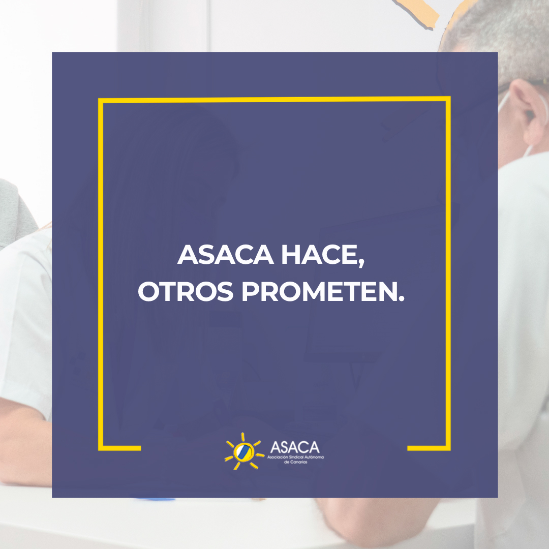 SindicatoAsaca's tweet photo. 𝐀𝐒𝐀𝐂𝐀 𝐇𝐀𝐂𝐄, 𝐎𝐓𝐑𝐎𝐒 𝐏𝐑𝐎𝐌𝐄𝐓𝐄𝐍.

¡Vota #ASACA!

#ASACAHACE #SindicatoSanidad #Canarias https://t.co/bND3G1mJdf