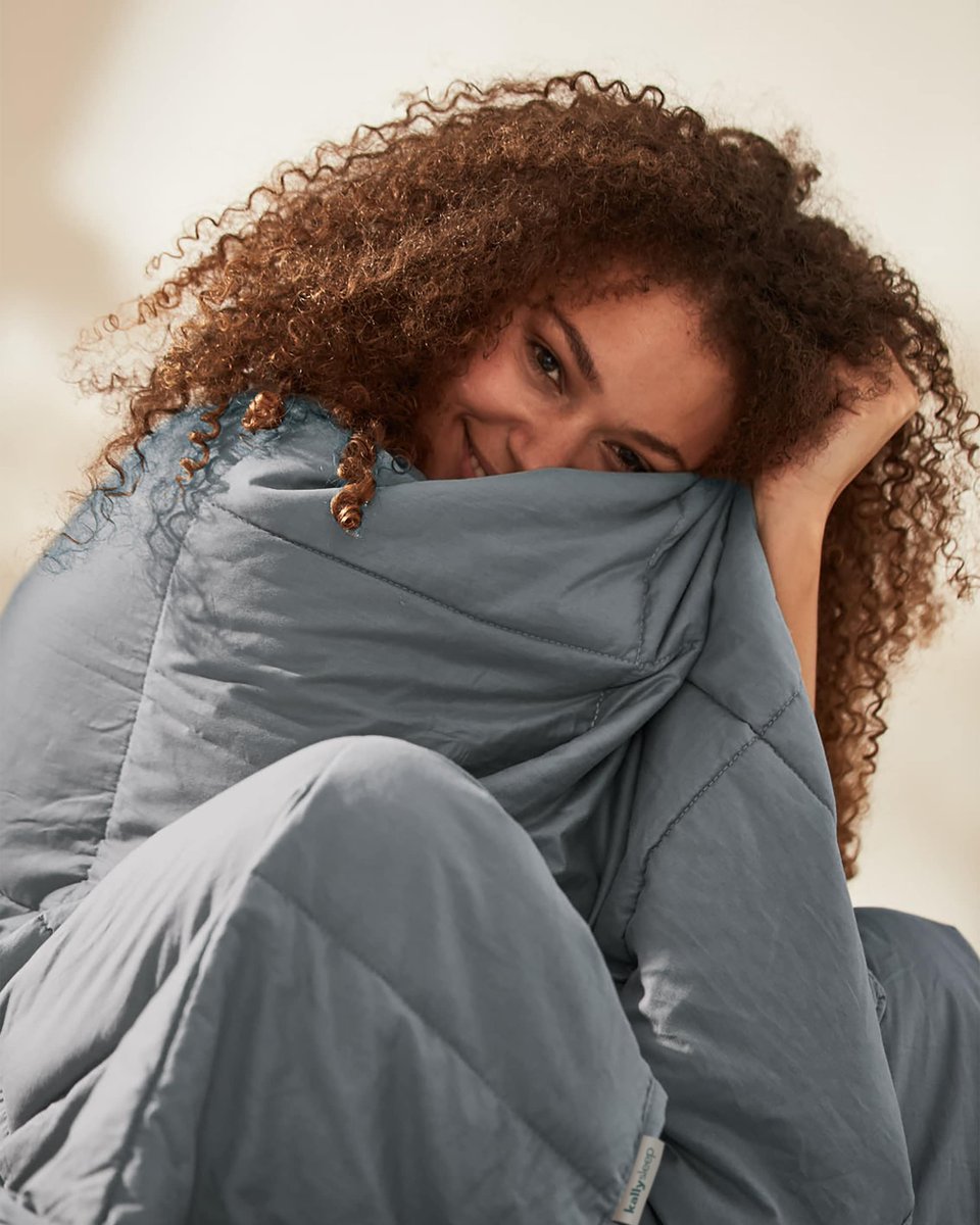 WIN: We'd love this Anxiety Blanket from Kally Sleep shame we can't win one, but you can! To enter RT #AGLComp and follow us. For a bonus entry and full t&amp;cs, head here: agl.style/competitions #Competitions #Win