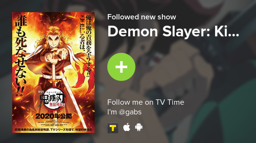 I just added Demon Slayer: Ki... to my library! #tvtime tvtime.com/r/1Pb2m