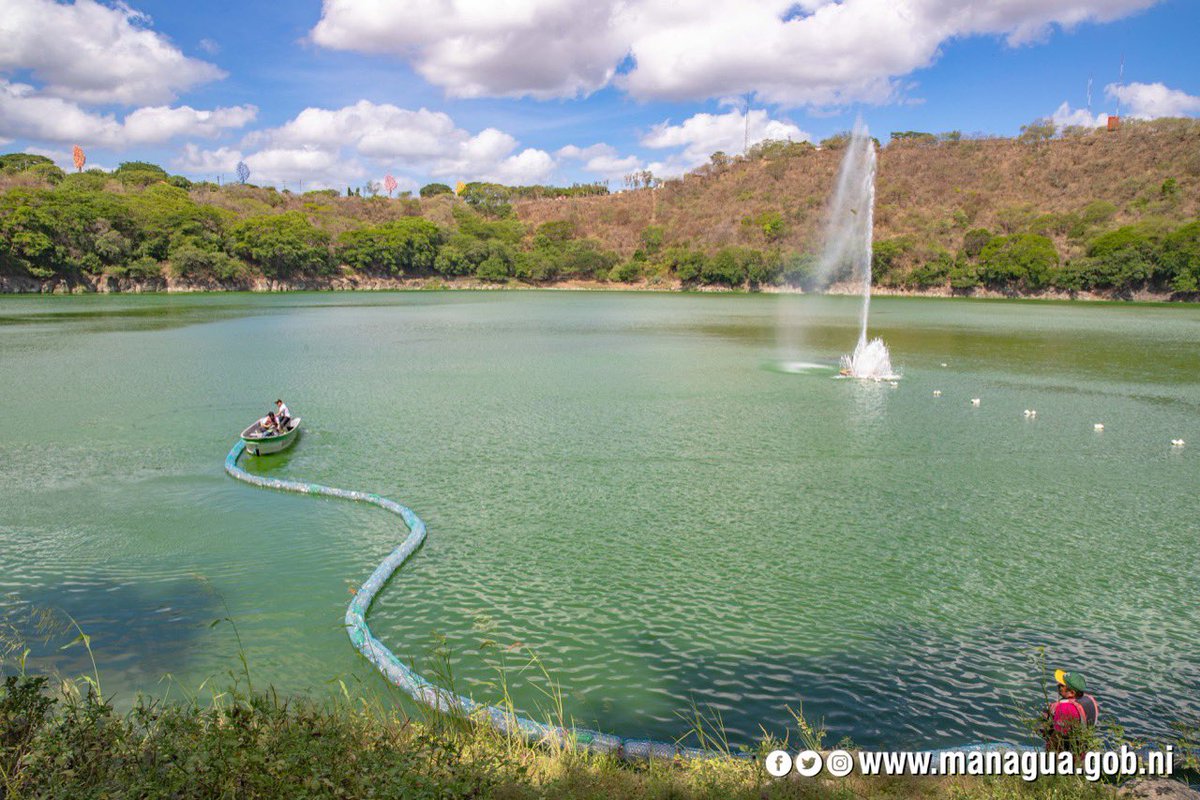 alcaldia_mga's tweet photo. ♻️En saludo al día mundial del ambiente y comprometidos con el cuido de nuestra Madre Tierra, Transportistas se unieron a la Jornada de Limpieza en la Laguna de Tiscapa e instalación de una Nicabarda, para reducir los efectos de contaminación de este manto acuífero

🚯✅🌍 https://t.co/Qlckdw8Rct