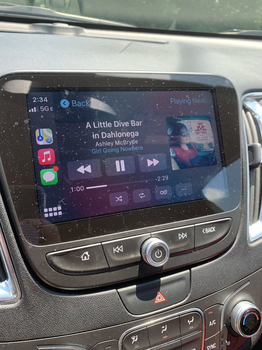 Our on this beautiful day making some extra DoorDash money to afford all these <a href="/AshleyMcBryde/">Ashley McBryde</a> concerts I’m going to be going to. Got my motivation coming through the speakers!!! #supportlivemusic