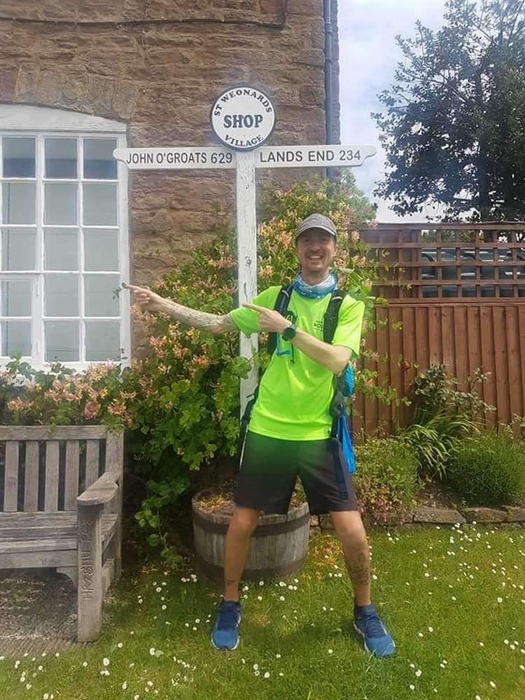 Ryan Brett is currently reaching the halfway point of his #Lejog challenge. He is doing amazingly well and has arrived in Merseyside tonight. He still has a long way to go, so any support from the running community would be appreciated #ukrunchat #running #runner #runners