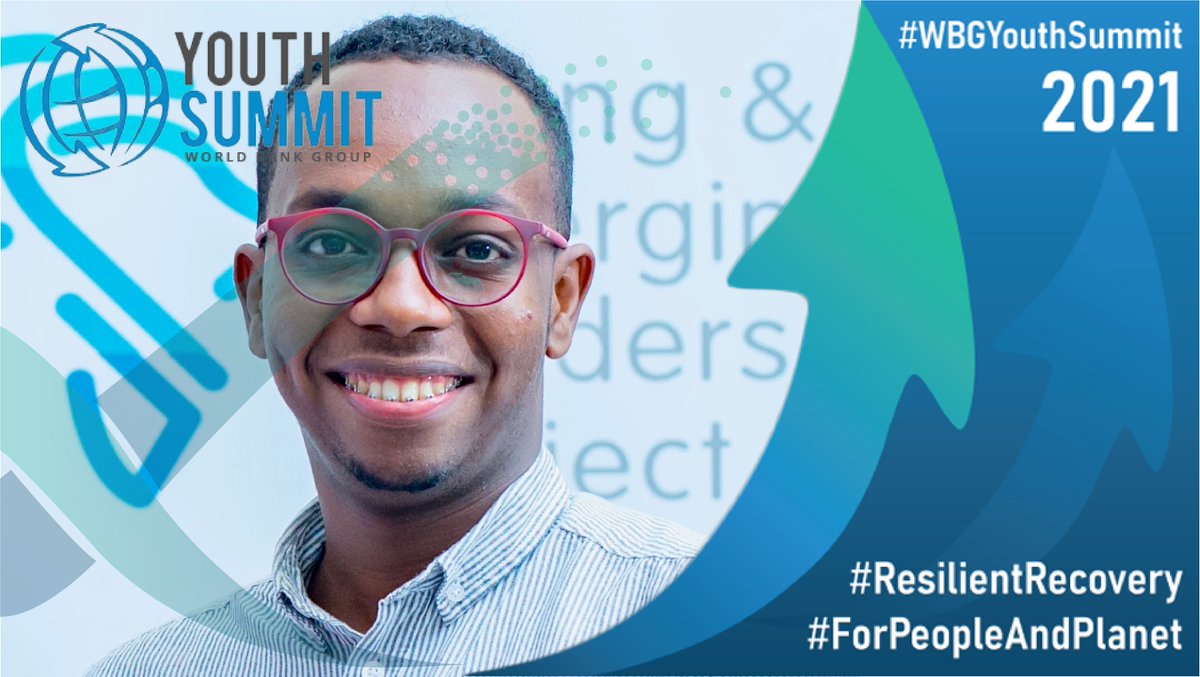 Pleased to have selected in participating the #WBGYouthSummit. Proposing innovative, action-oriented business, or policy solutions towards resilient recovery from the pandemic is an integral part of the summit. Let us build back better! #youth4resilience 
#ForPeopleAndPlanet