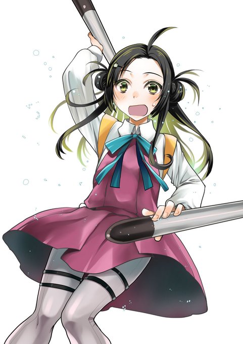 #巻波
ドロップ祈願絵だったけど
掘る前に来ちゃった #艦これ 