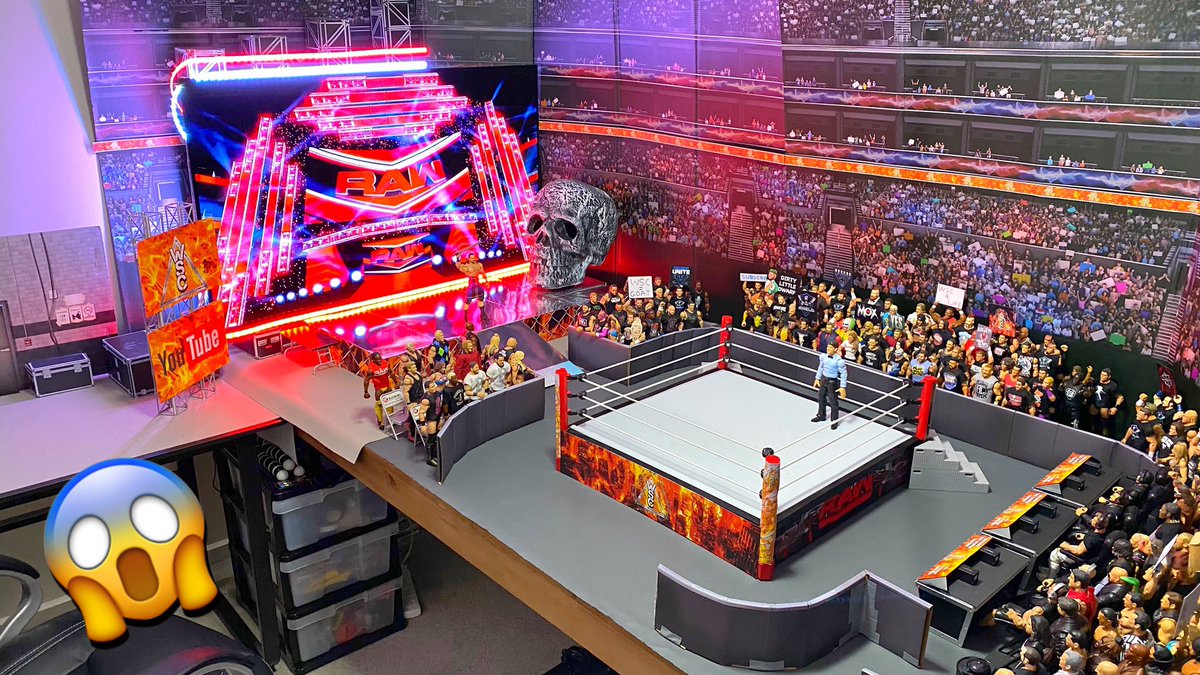 Checkout my new and improved #WWE Figure Room Tour on YouTube! youtu.be/e_3gBnB_3HE #WWEActionFigures