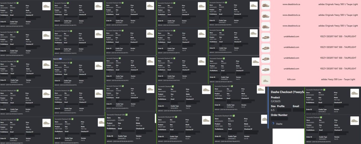 Cookout today. 36 pairs total. MekAIO + <a href="/mushroomproxy/">Mushroom Proxy</a> went nuts on YS. Balko holding down shop as always. Ty everyone :) 

🤖: <a href="/MEKRobotics/">MEKAIO</a> <a href="/Dashe/">Dashe</a> <a href="/balkobot/">balkobot</a> 
⚡️: @ProxiesBlackhat <a href="/mushroomproxy/">Mushroom Proxy</a> <a href="/LEMONPROXY2020/">LEMONPROXY</a> 
👨‍🍳: <a href="/AMNotify/">AMNotify</a> <a href="/paradoxnotify/">Paradox AI</a> <a href="/NotifySquared/">N2</a> <a href="/8ROWSER/">8ROWSER</a> <a href="/CookDojo/">Cook Dojo</a>