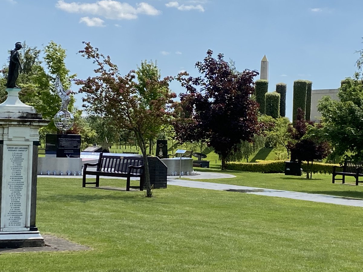 CamsatHD's tweet photo. National memorial arboretum for tomorrow’s link with France @Globecast https://t.co/PmerTWW849
