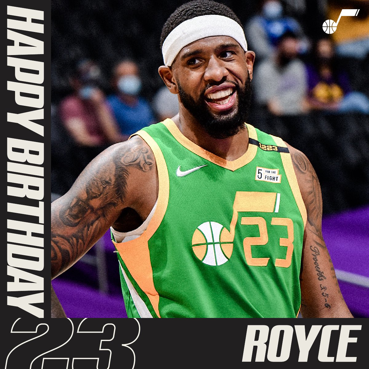 utahjazz's tweet photo. Happy birthday @BucketsONeale00 🥳 https://t.co/nutMTdAzj0