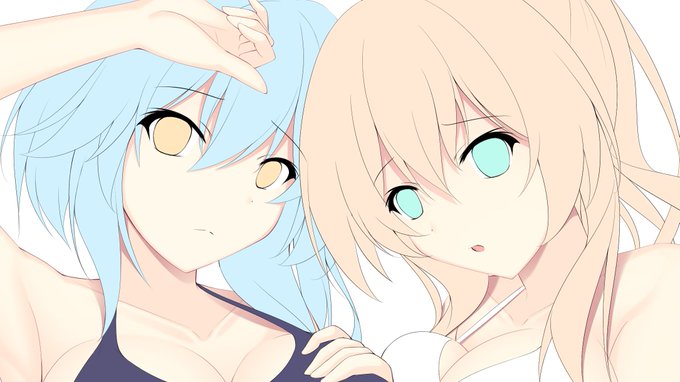 ジンとエウルア描き描き
#原神 
#GenshinImpact 