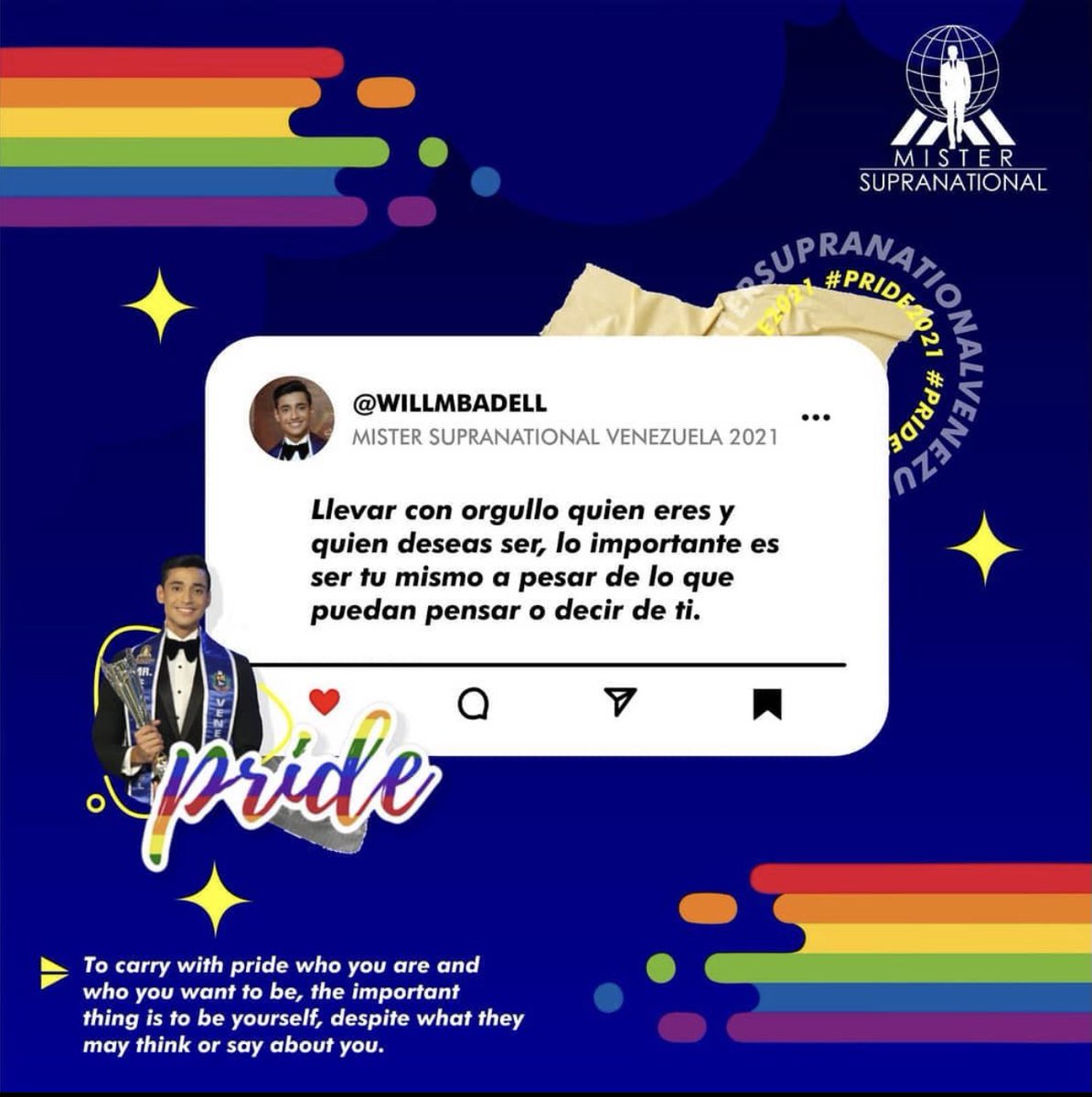 Celebra siempre quien eres 🏳️‍🌈
Feliz mes del orgullo 🇻🇪