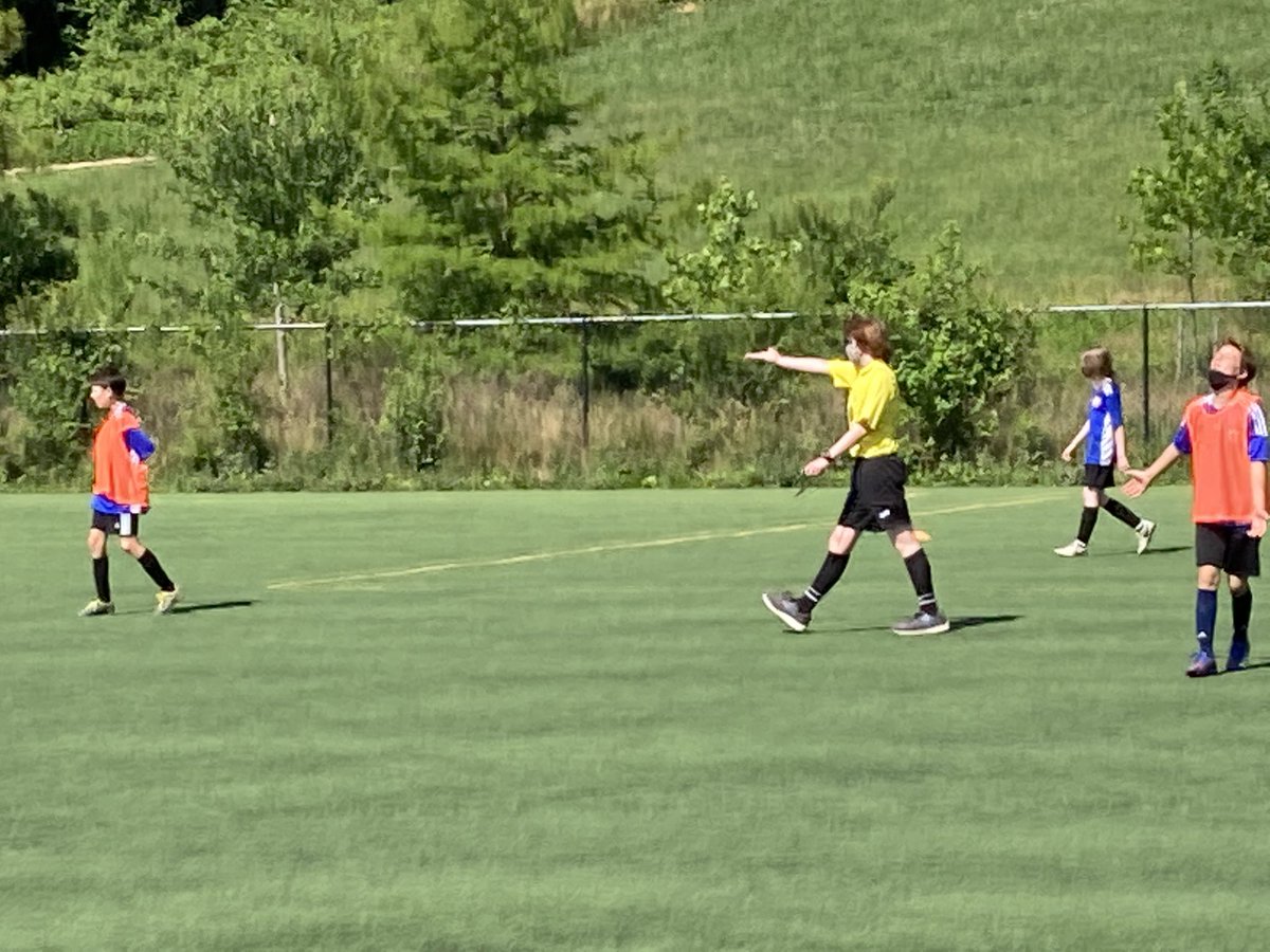 StoddertRec's tweet photo. 2nd generation ref working a @StoddertRec game at Deal MS. We appreciate our refs!  @StoddertSoccer https://t.co/x8JLOGIl2p