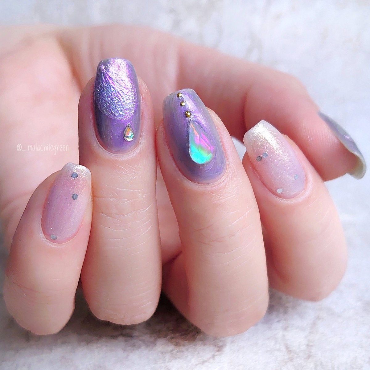 MINORI🌗selfnail tweet media