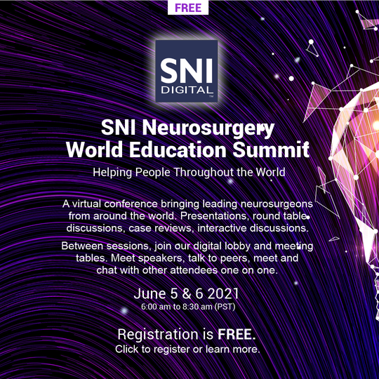 Surgical Neurology International (SNI) tweet media
