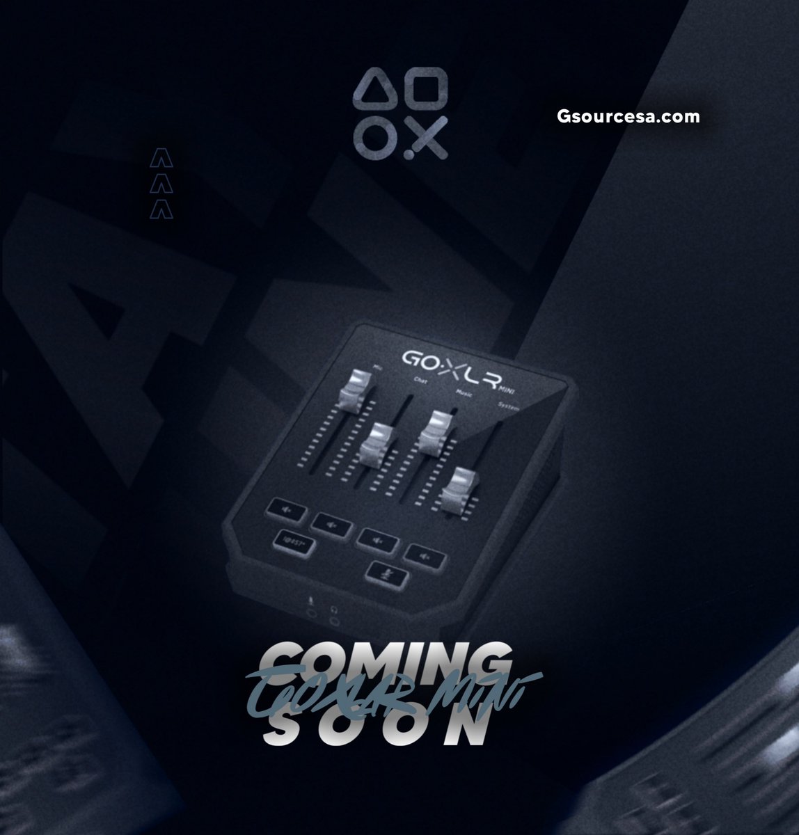 GsourceSa's tweet image. قريبا ⏱
GOXLR MINI 🔥
-
🔗 | gsourcesa.com