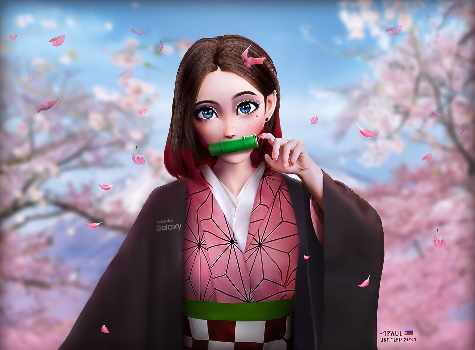 Paul Untitled 🇵🇭 on X: This character should be included in every  artists' portfolio, it's mandatory now! #SamsungSam #Nezuko #Art  #AlitaBattleAngel #DemonSlayer #KimetsunoYaiba #kimetsunoyaibafanart #Sam # Samsung #samsunggirl #Kawaii #Waifu