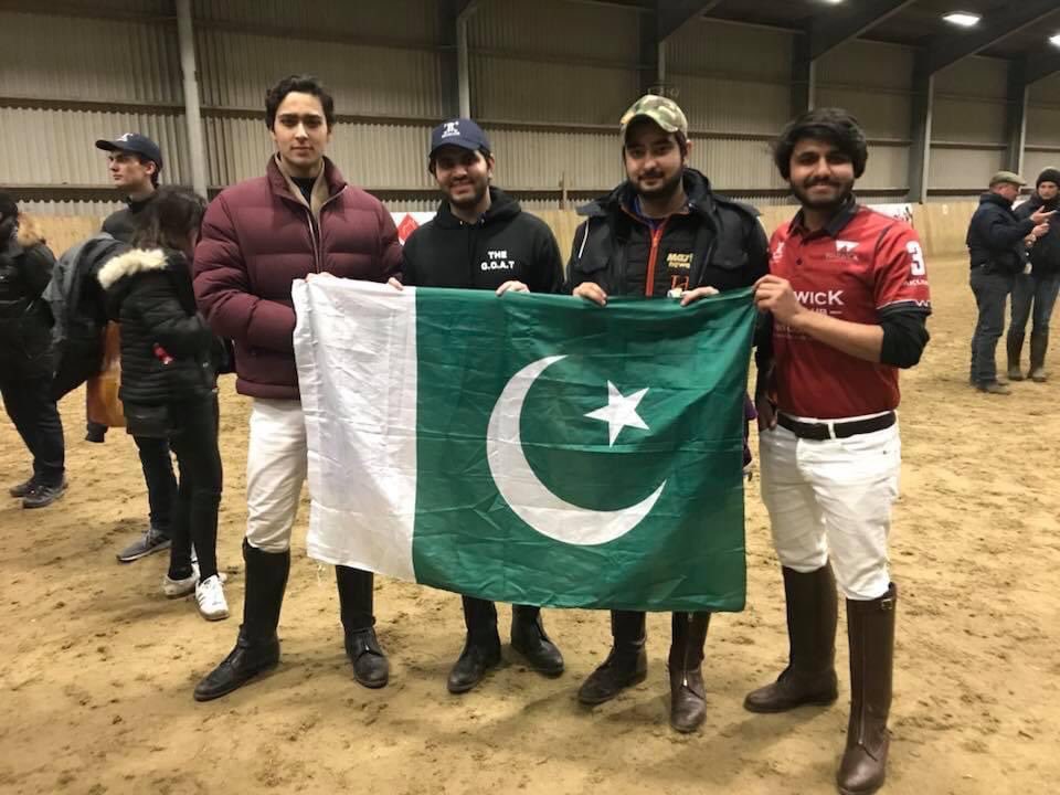 HashimTKhan's tweet photo. The Sharif Family is once again making Pakistan proud.
Junaid Safdar Son Of @MaryamNSharif and Grand Son of @NawazSharifMNS is the second Pakistani ever to play Polo for University of Cambridge.
@guardspoloclub
@MaryamNSharif
#MakingPakistanProud https://t.co/di6VM2Yk4t