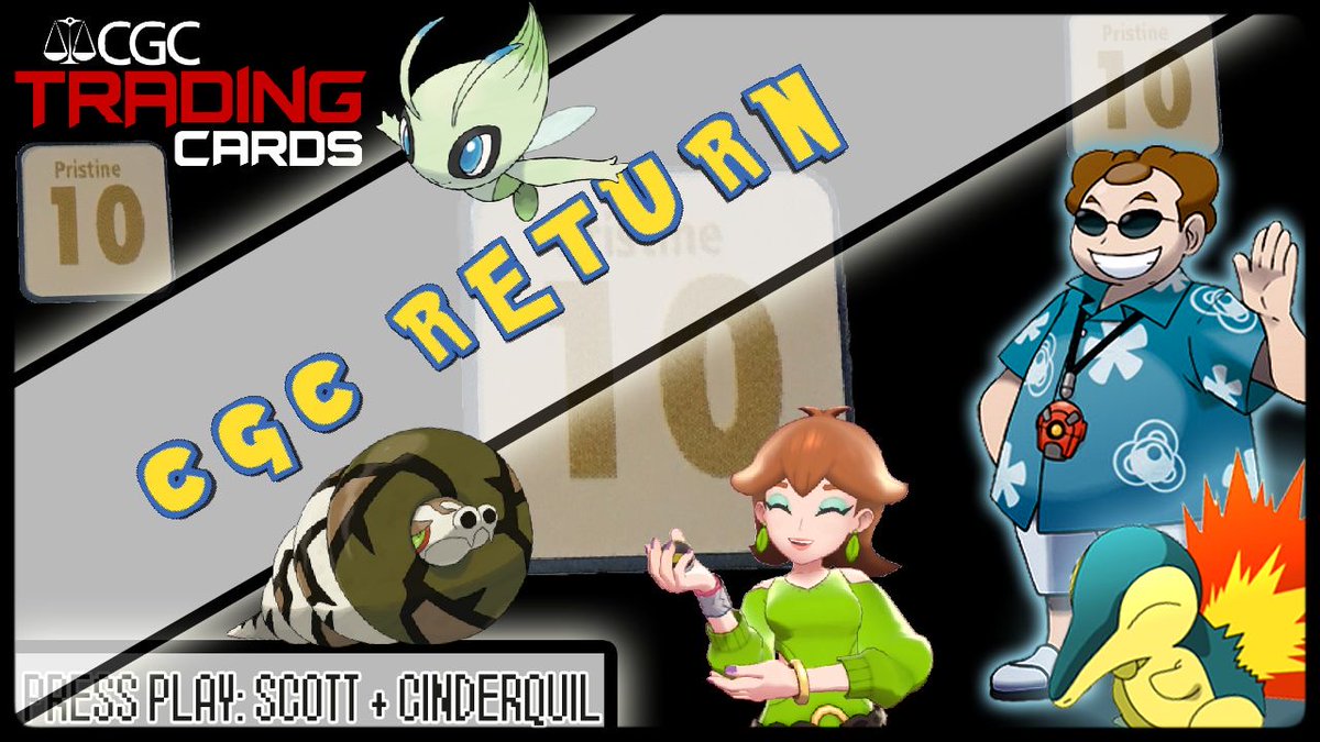 scottcinderquil's tweet photo. 🚨 New Video 🚨 Today we have a CGC Return that was shown off on our Twitch! When 9.5 is the lowest grade, you know its going to be an amazing return! https://t.co/9MoAxtXn1G #pokemon #pokemonart #pokemoncard #CGC #CGCCard #CGCTradingCards #CGCPokemon @CGCComics #Youtube #Twitch https://t.co/03qzeyOQsa